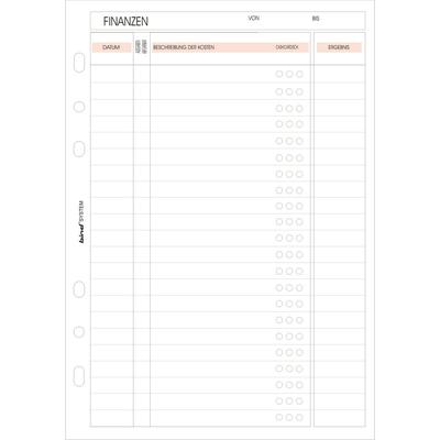 Bind Ersatzeinlage Maxi A5 149x210mm Finanzen 50 Blatt