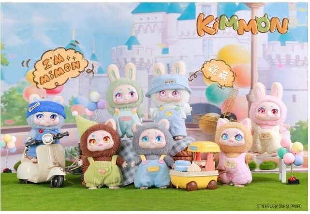 Kimmon - Mimon Mystery Box Plush - 6 inches tall - 6 Characters to Collect - Stuffed Animal - Character Options