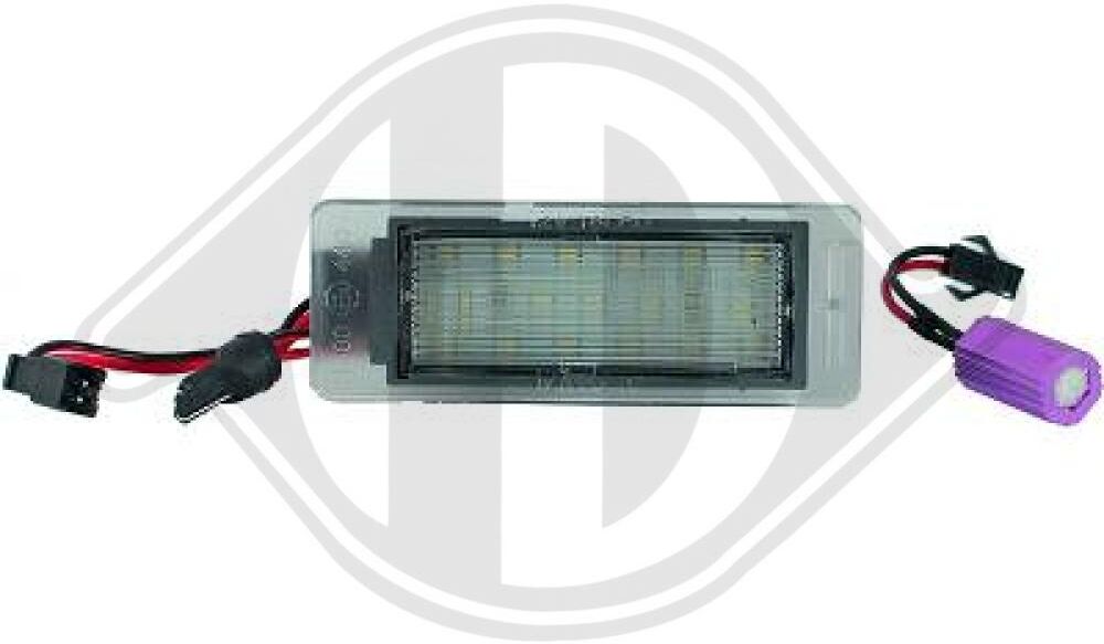 Diederichs Kennzeichenleuchte Hd Tuning Lid10408