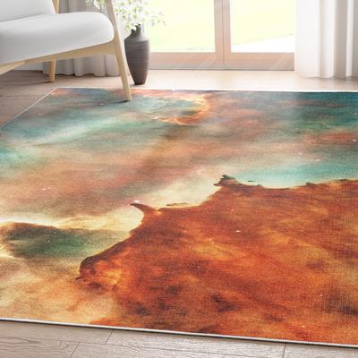 Well Woven Celestial Space Modern Abstract Kids Rug