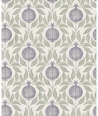 Graham & Brown Apple of Grenada Mauve & Sage Wallpaper