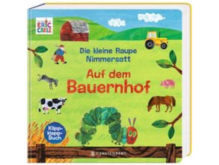 Pappbilderbuch Auf dem Bauernhof Die kleine Raupe Nimmersatt
