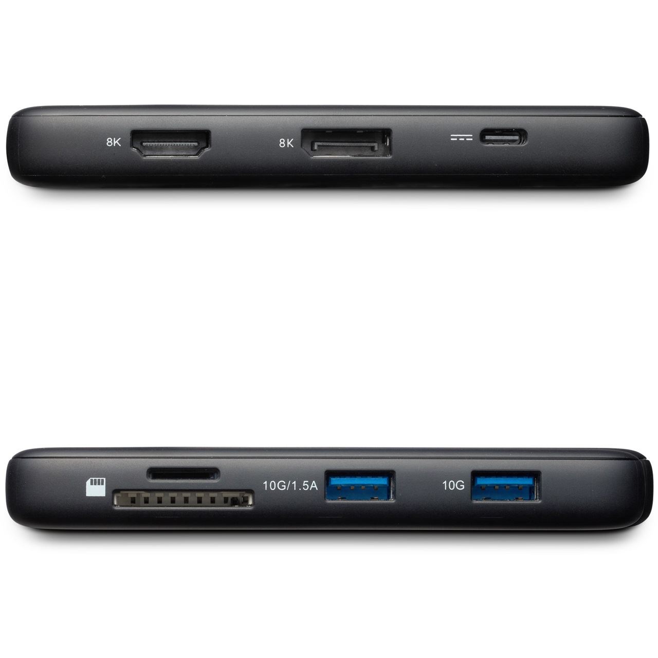 Club 3D USB-C 8in1-HUB >DP1.4/HDMI2.0/USB-C/LAN 8K30Hz PD100W retail
