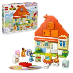 LEGO DUPLO Bluey: Blueys Familienhaus mit Memory-Spiel - Spielzeug 10459