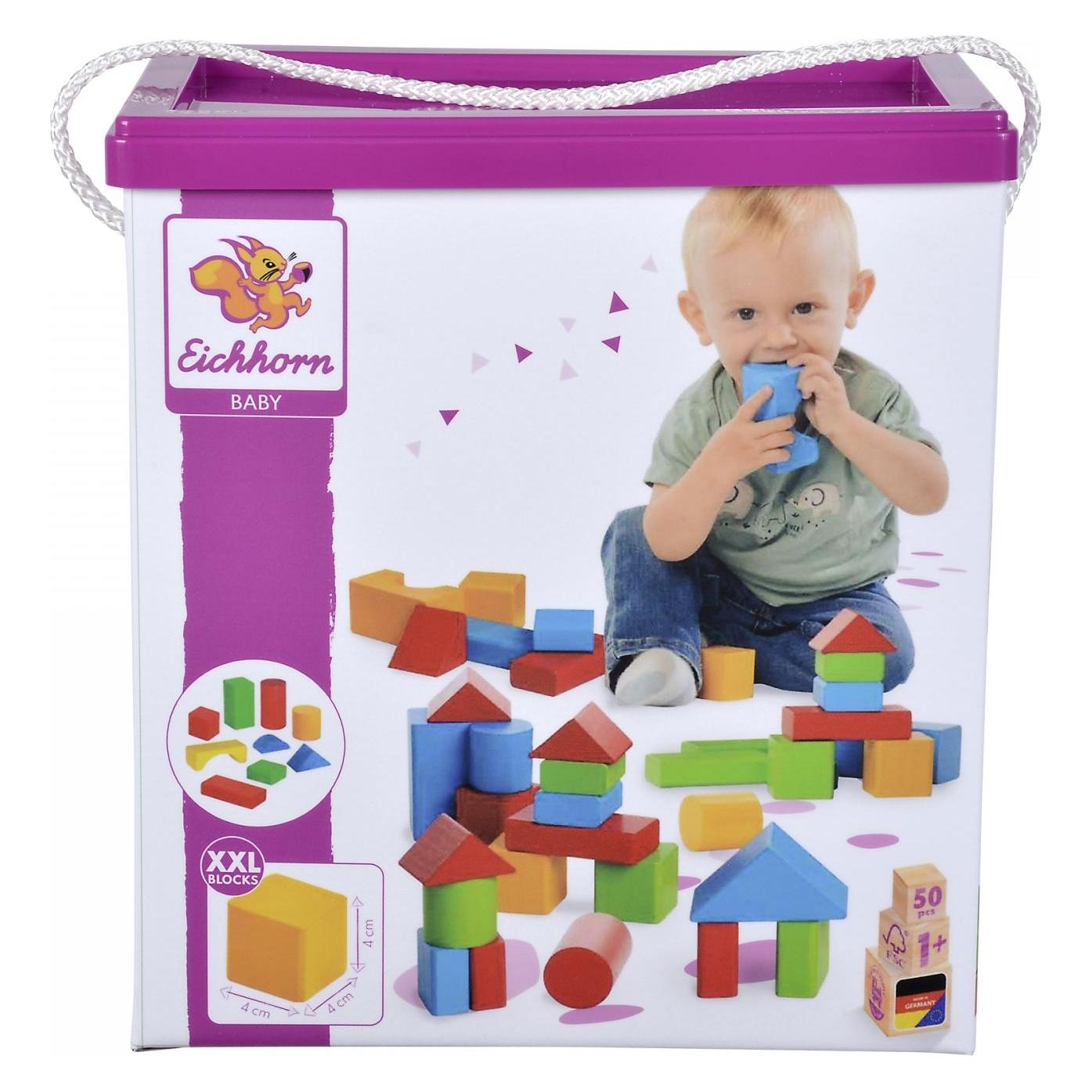 Eichhorn Bunte Holzbausteine Baby (100050421)