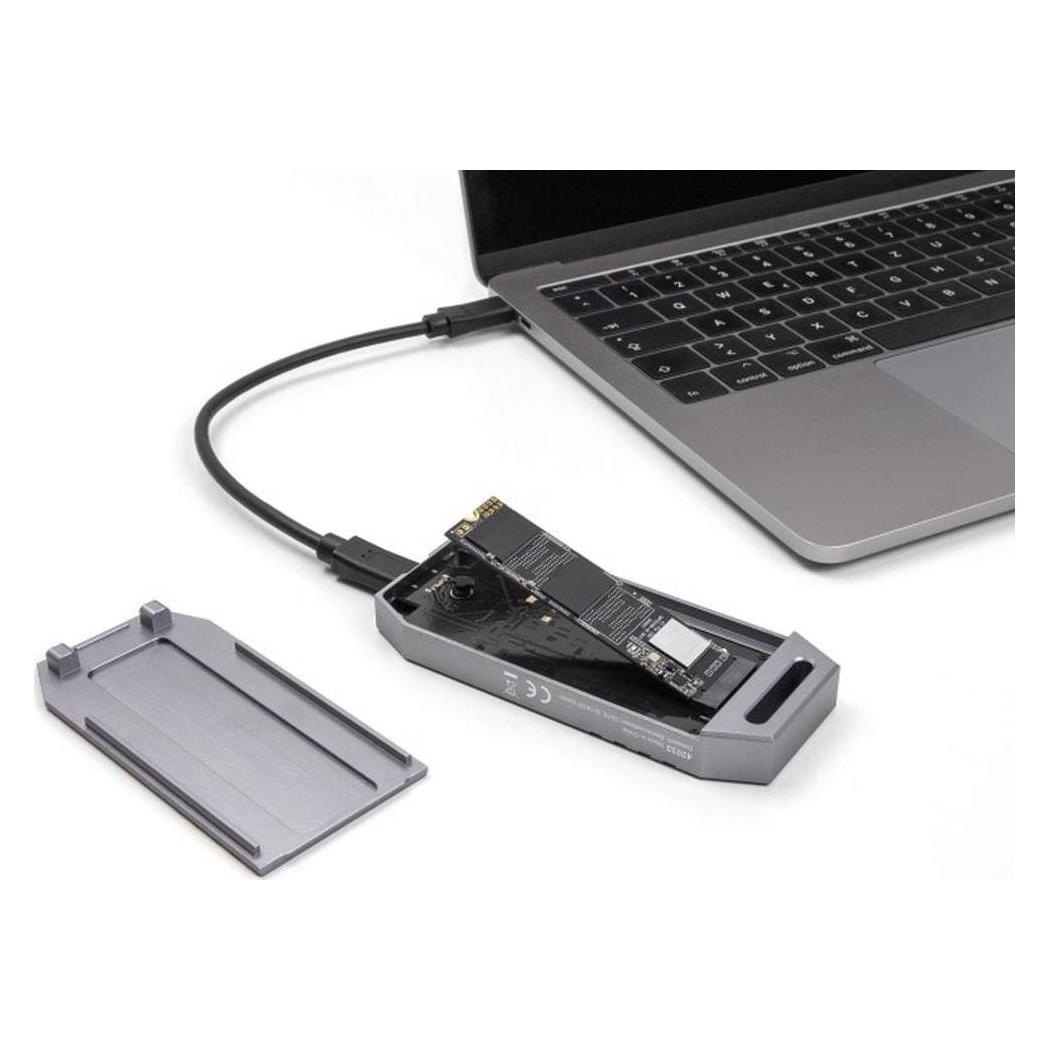 Delock M.2 NVMe SSD Gehäuse (M.2) (42033)