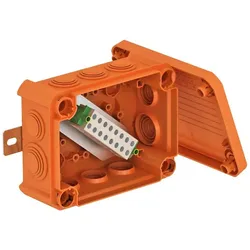 OBO 7205583 Kabelabzweigkasten für Funktionserhalt 150x116x67 Polypropylen pastellorange RAL 2003 T 100 ED 4-10 AD