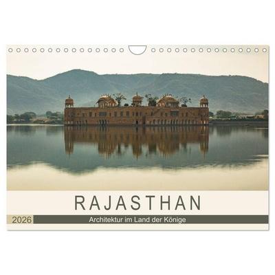 Rajasthan - Architektur im Land der Könige (Wandkalender 2026 DIN A4 quer), CALVENDO Monatskalender