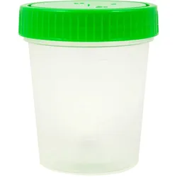 Urinbecher mit Schnappdeckel Dr. Junghans Medical