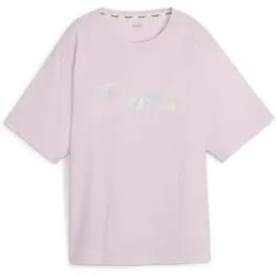 PUMA Damen Shirt ANIMAL REMIX BOYFRIEND TEE, Größe S in Grau Grau
