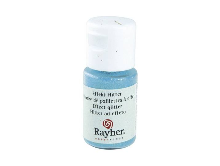 Rayher Pet Effekt-Flitter Zartblau 10 ml