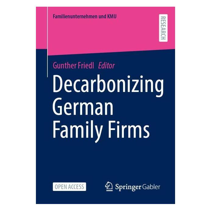 Springer Decarbonizing German Family Firms (Englisch, Softcover, Gunther Friedl) (55710640)