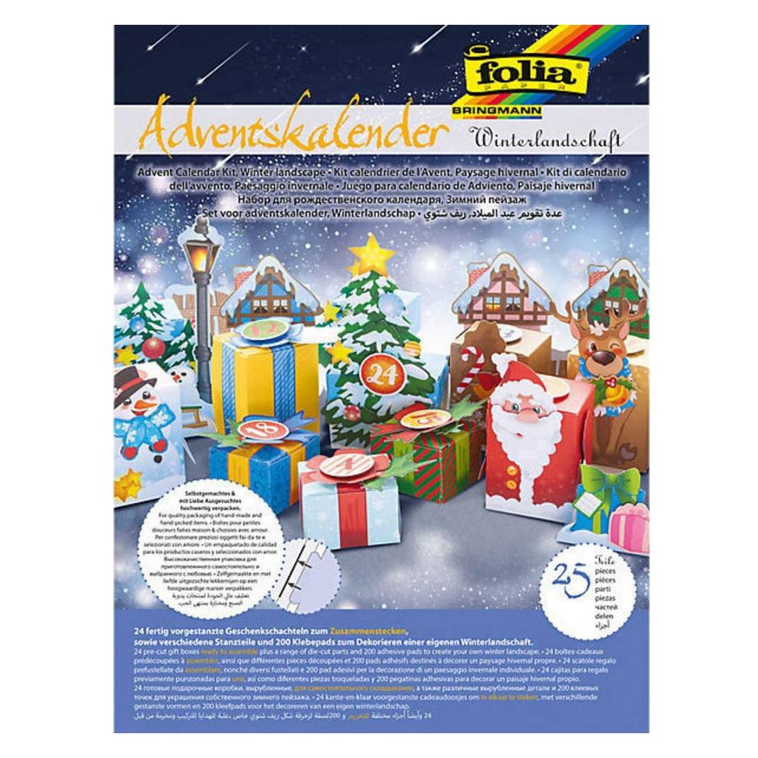 Folia Winterlandschaft (24 Türchen) (9398)
