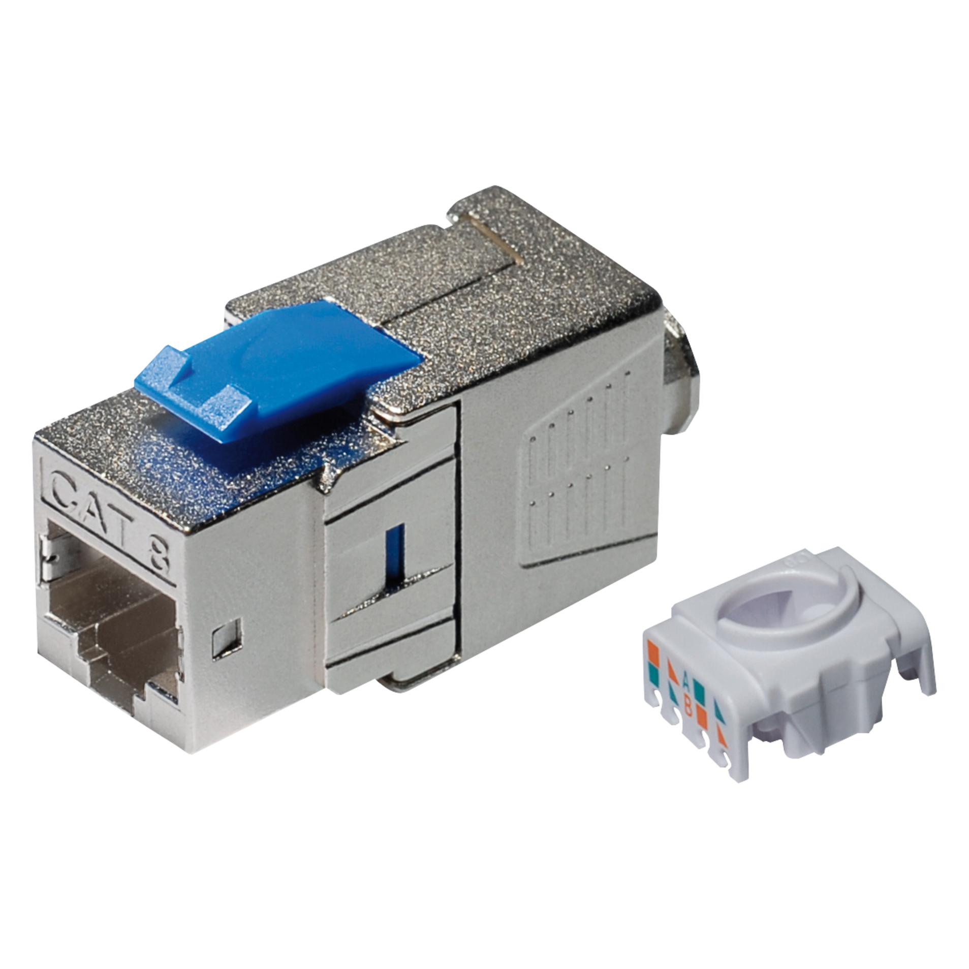 Maxtrack Keystone Cat.8 STP Buchse (STP, 30 m) (TI 36 Q)
