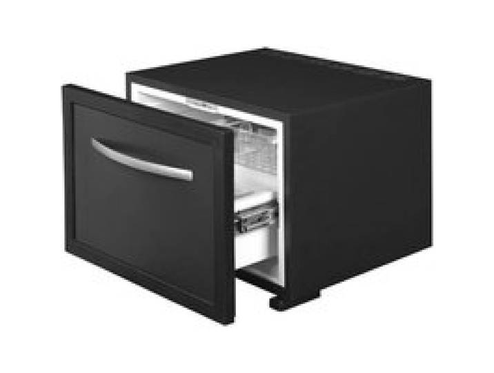 SMETA Frigo à Tiroir 45L-12V/220V Frigo Camping Car-avec LED et Contrôle Mécanique-Silencieux-pour Camping/Bureau/Maison