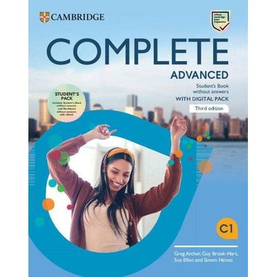 Complete Advanced Student's Pack, Taschenbuch von Greg Archer,Guy Brook-Hart,Sue Elliot,Simon Haines, Cambridge University Press, 978-1-00-916239-5