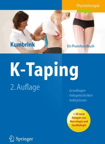 Birgit Kumbrink - K-Taping: Praxishandbuch - Grundlagen - Anlagetechniken - Indikationen - Preis vom 09.10.2026 07:28:09 h