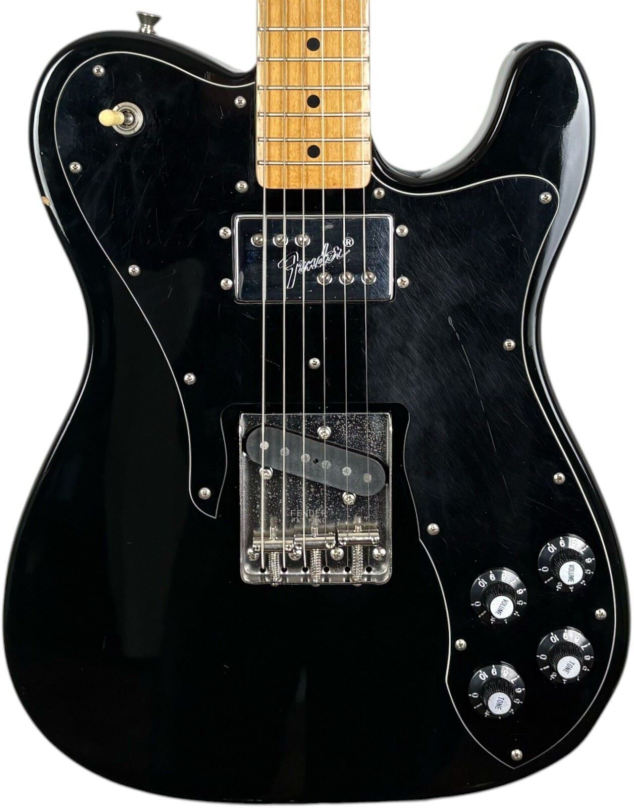 Fender Japan 72 Reissue Telecaster Custom 2004-2005   noir - Refurbished
