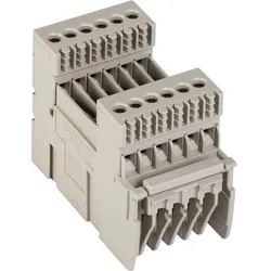 Schneider Electric 87452 PrismaSeT-P-OKKEN, Hilfsklemmenblock, fester Teil,6polig,(24Stück)