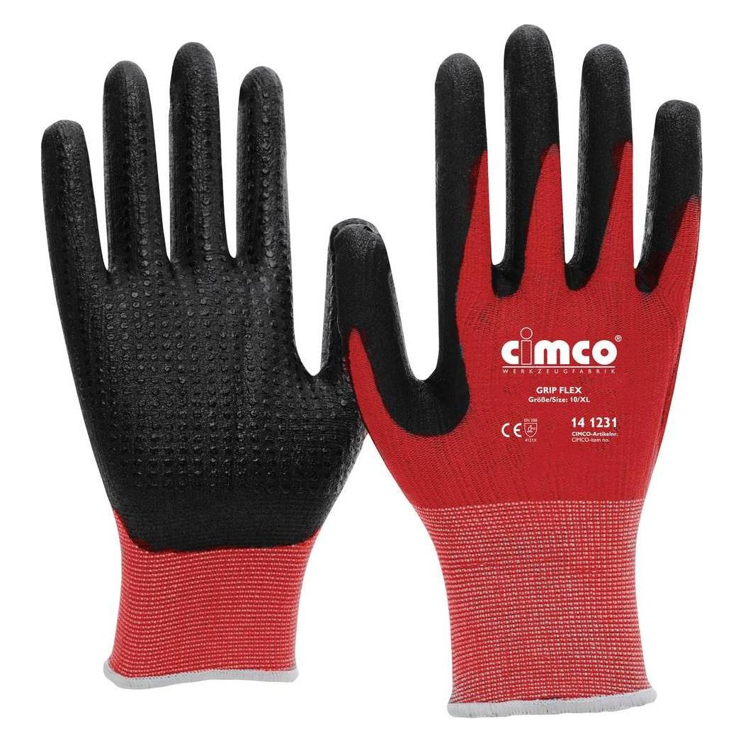 Cimco Arbeitshandschuh Grip Flex Grösse 11/XXL (11, XXL) (141233)
