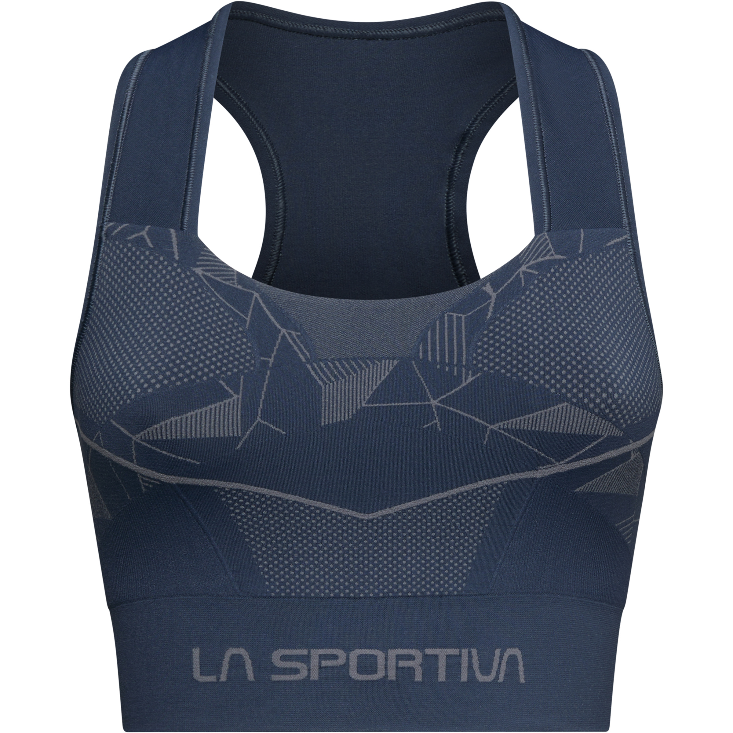La Sportiva Focus II Sport BH Damen Sport-BHs blau Größe S Bouldern | Sportklettern | Alpinklettern | Bergsteigen Elastisch