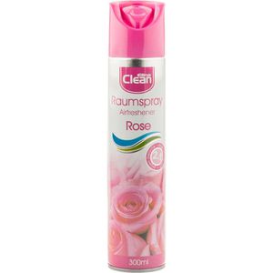 Elina-Clean Raumduft 2in1, 300 ml, Spray, geruchsneutralisierend, Rose
