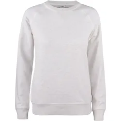 CLIQUE Premium Baumwoll Roundneck Sweatshirt Damen 925 - natur meliert XL