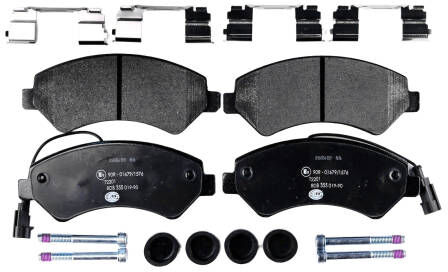 HELLA 8DB 355 019-901 Brake pad set
