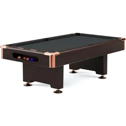 Automaten Hoffmann Billardtisch Club Pro III Dekor Nussbaum (224 x 112 cm)