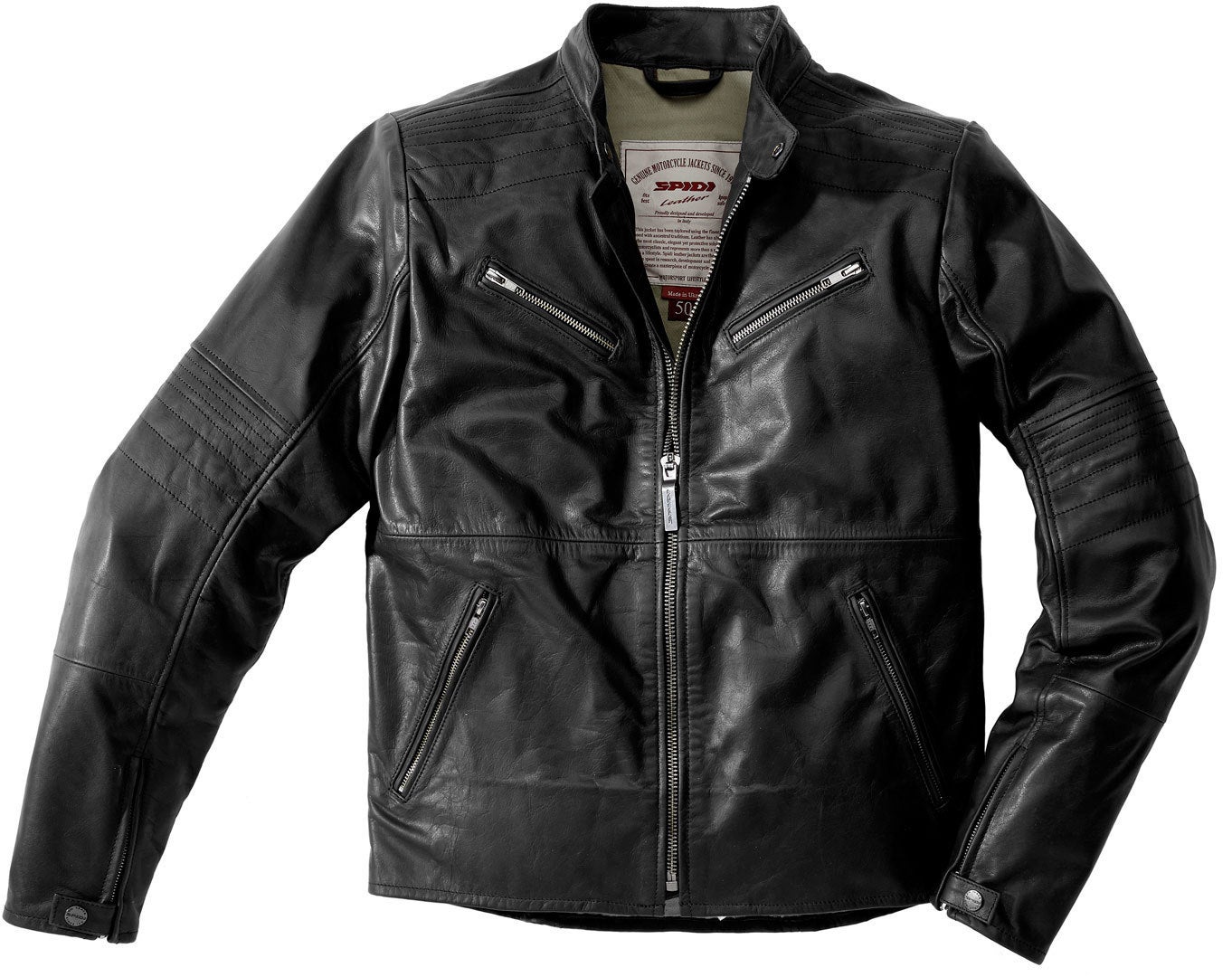 Spidi Garage Motorrad Lederjacke P164-026-48