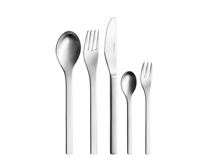 PURESIGNS Besteckset 30-teilig Edelstahl 18/10 matt ONE für 6 Personen rostfrei & spülmaschinenfest