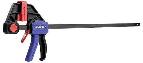 WorkPro WP232042 Einhandzwinge Produktabmessung, Länge: 600mm