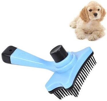 United Detangling Pet Grooming Comb For Dogs And Cats blue