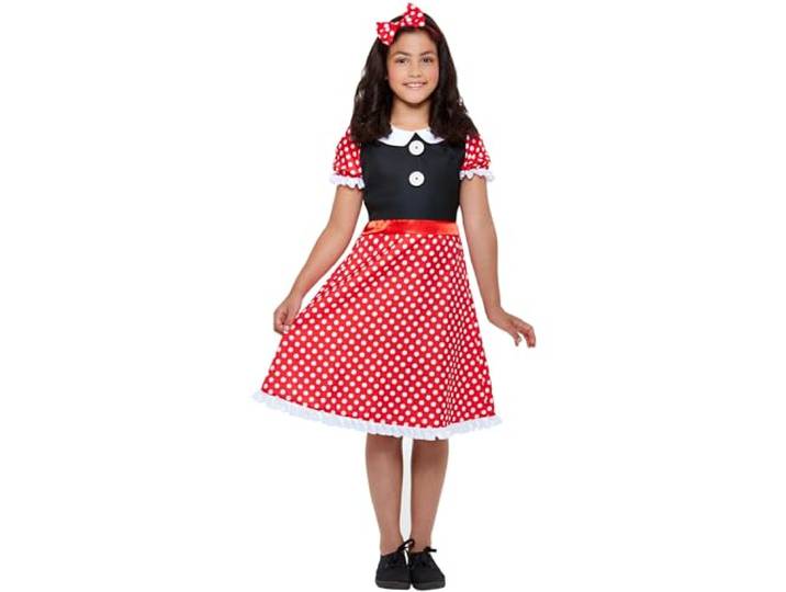Cute Mouse Costume, Red & White (S)