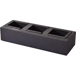 WESERWABEN® Mauersteine Trend-Line Long Anthrazit glatt Long Mauerstein 1 1⁄2