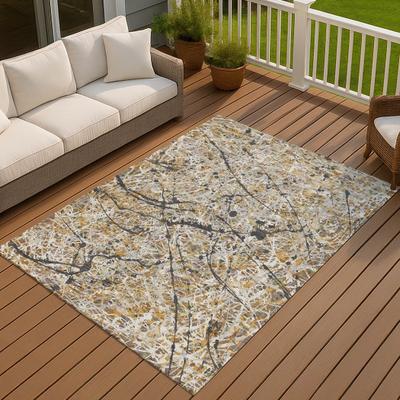 Addison Rugs Machine Washable Indoor/ Outdoor Modern Splatter Chantille Rug