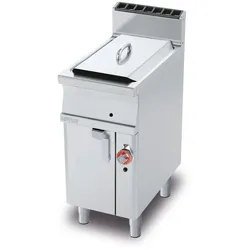 Redcook Gas Friteuse 1 Becken 13 LT. Struktur aus rostfreiem Stahl. Abmessungen 40x70,5 h90 cm. Modell F13-74G