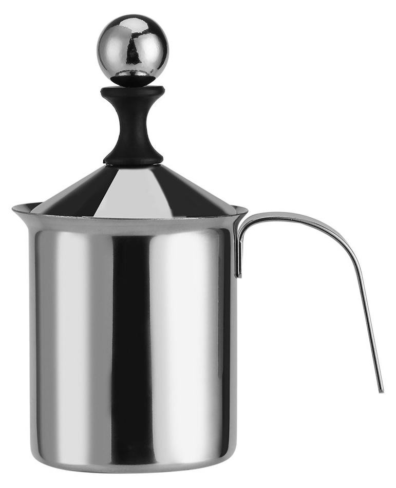 Dripio Melkopschuimer met dubbel filter, roestvrij staal, 800 ml