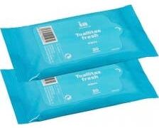 INTERAPOTHEK Pack Toallitas Húmedas Fresh, 2x20 uds