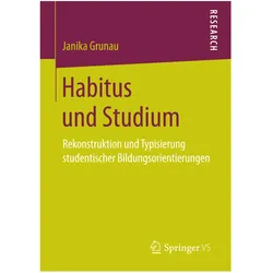Habitus und Studium, Fachbücher von Janika Grunau
