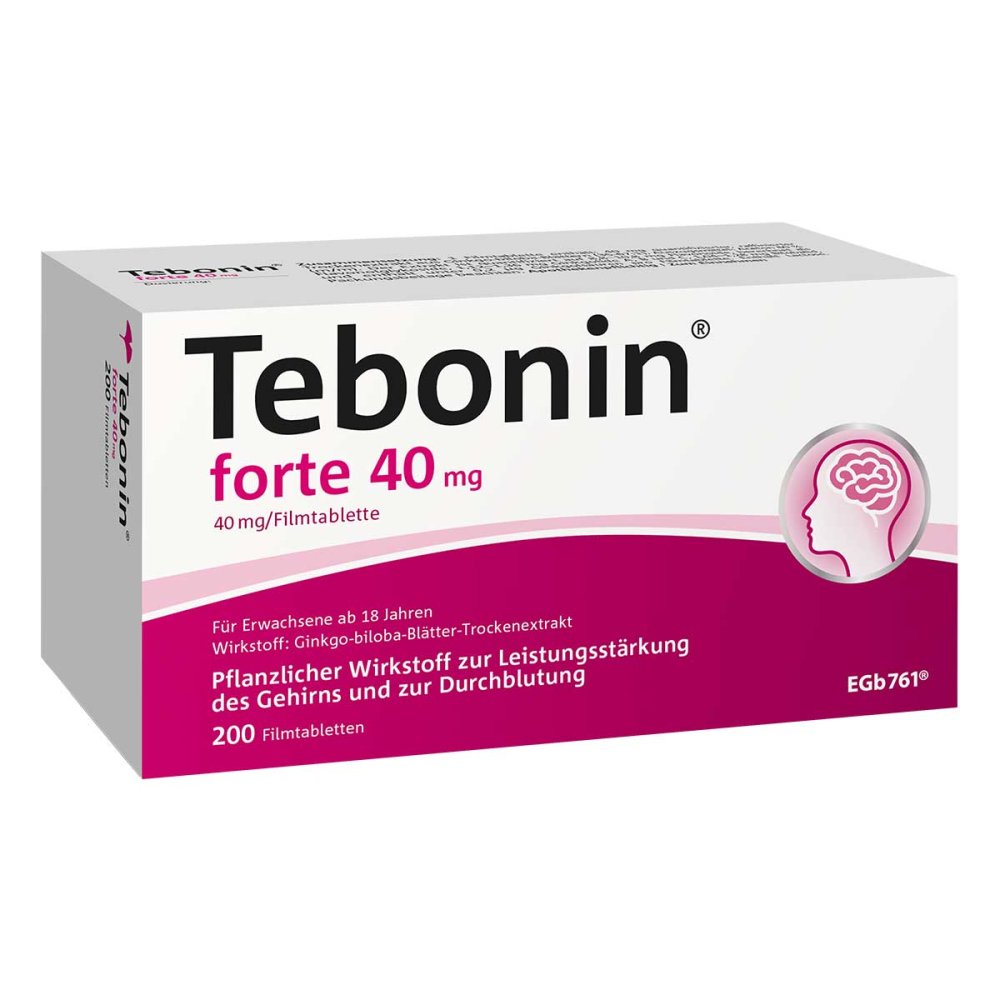 Dr.Willmar Schwabe GmbH & Co.KG Tebonin forte 40mg 04247370