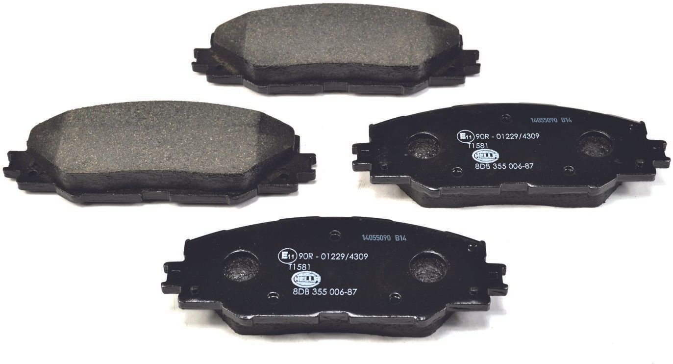 HELLA 8DB 355 006-871 Brake pad set