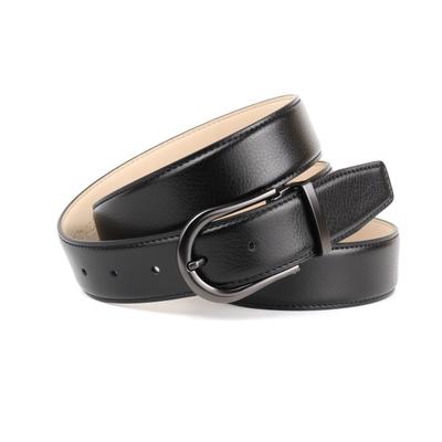 Ledergürtel ANTHONI CROWN, Damen, Gr. 85, schwarz, Rindsleder, Gürtel Ledergürtel