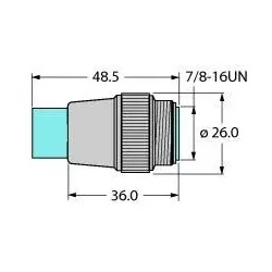 Turck Busabschlusswiderstand RSV-49TR-EX