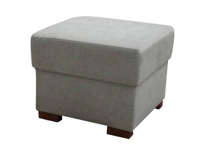 Livetastic Hocker, Hellgrau, Holz, Buche, massiv, quadratisch, 51x43x51 cm, Wohnzimmer, Hocker, Sitzhocker