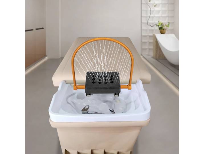 Kit de support de Circulation d'eau avec oreiller, accessoires de lit de shampoing pour Salon de coiffure, Salon de beauté et de coiffure