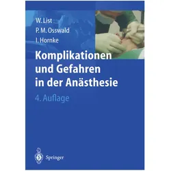 Komplikationen und Gefahren in der Anästhesie, Fachbücher
