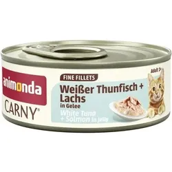 animonda Feine Filets 60g-Dose Katzennassfutter Thunfisch & Lachs 24 x 60g
