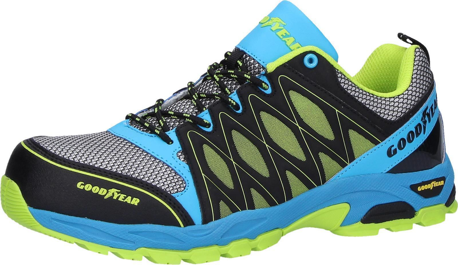 Goodyear S1 veiligheidsschoenen zwart/meerkleurig maat 36