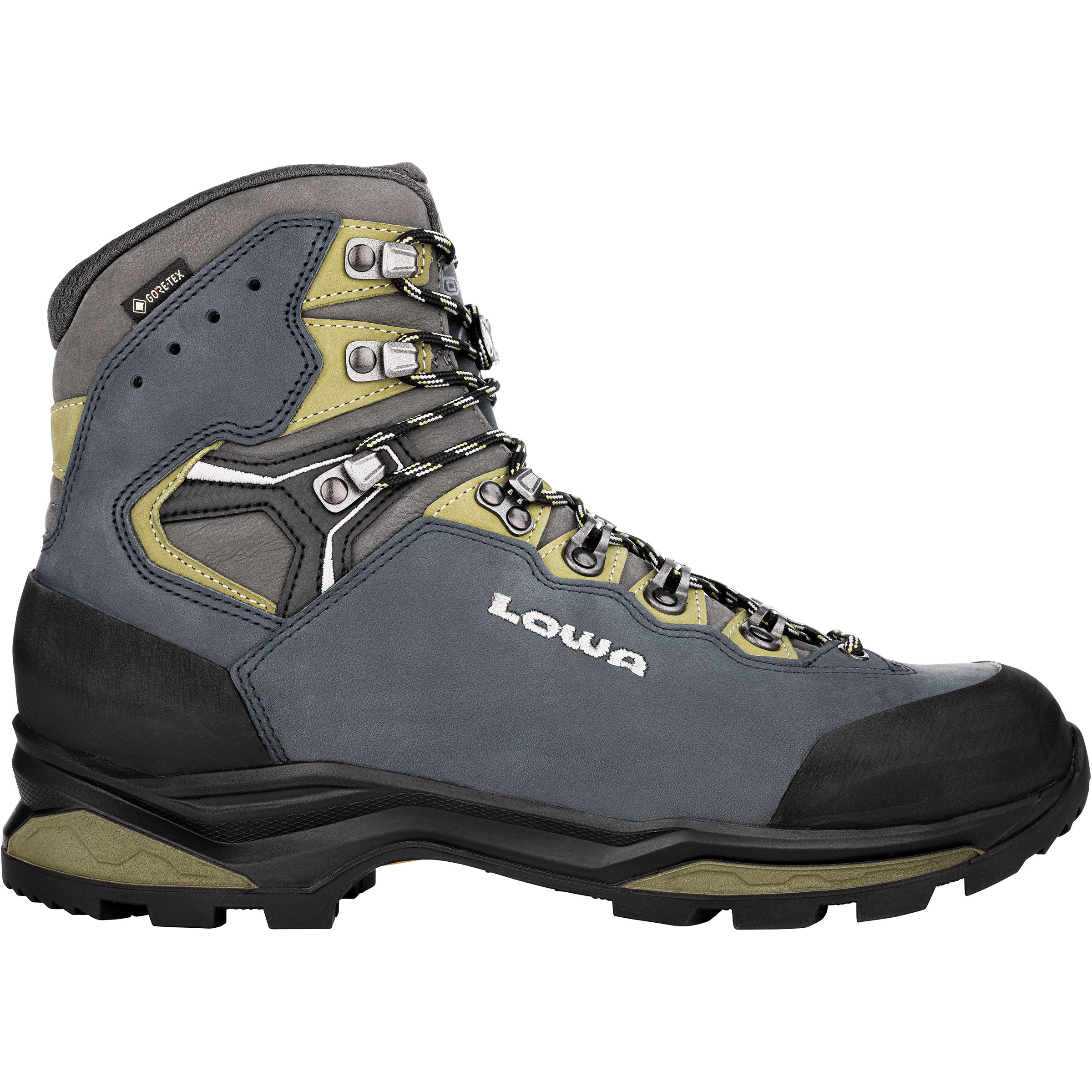 Lowa Camino Evo GTX Herren Wanderschuhe blau Größe 42.5 Trekking Wasserdicht
